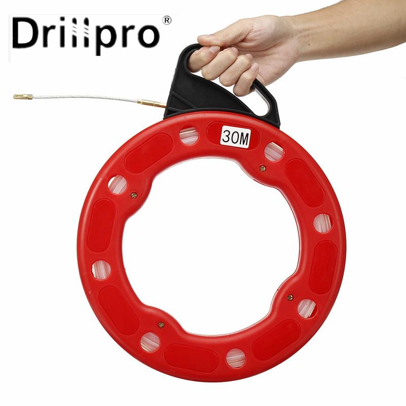 Drillpro 30 м 3 мм съемник катушек с рыбной лентой, стержень для вытягивания кабеля, красный стержень для вытягивания провода, съемник кабеля
Drillpro 30 м 3 мм съемник катушек с рыбной лентой, стержень для вытягивания кабеля, красный стержень для вытягивания провода, съемник кабеля