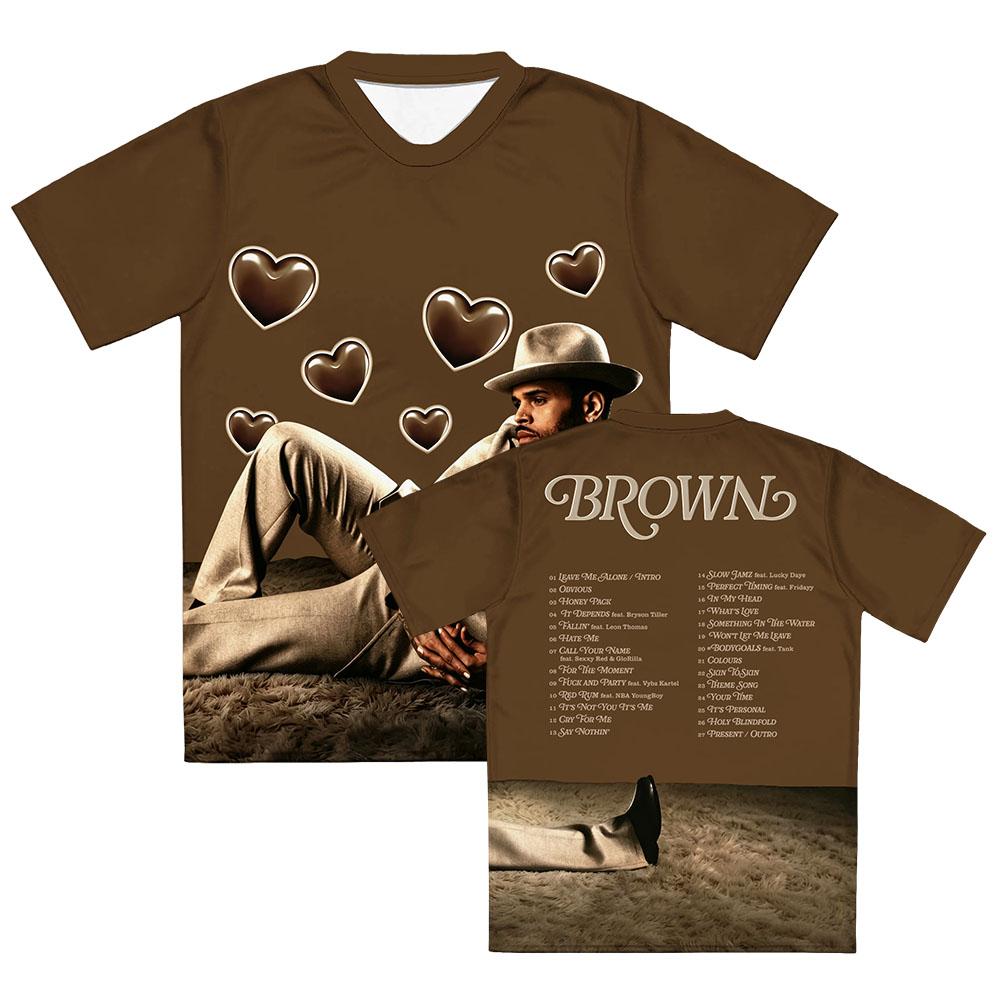 Chris Brown Album Design Print Tees Loose Short Sleeve Summer Male T-shirt Fashion Casual O-neck Soft Unisex Tshirts Graphic Top S
Chris Brown Album Design Print Tees Loose Short Sleeve Summer Male T-shirt Fashion Casual O-neck Soft Unisex Tshirts Graphic Top S