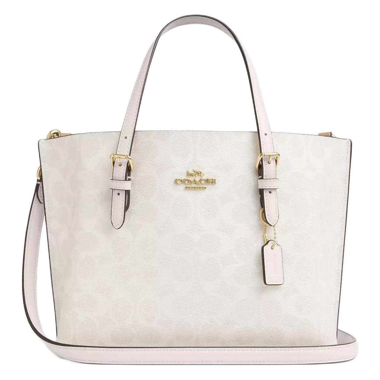 Coach Mollie Logo Detachable Shoulder Strap Faux Leather Shoulder Crossbody Tote Shopping Bag Women tote White CV965-IMXU5 Basic Set (Bag+Dust Bag)
Coach Mollie Logo Detachable Shoulder Strap Faux Leather Shoulder Crossbody Tote Shopping Bag Women tote White CV965-IMXU5 Basic Set (Bag+Dust Bag)
