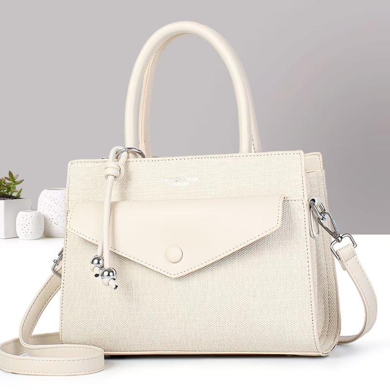 Casual large-capacity bag women s fashion personalized bag simple texture shoulder bag women s handbag брудно-білий
Casual large-capacity bag women s fashion personalized bag simple texture shoulder bag women s handbag брудно-білий