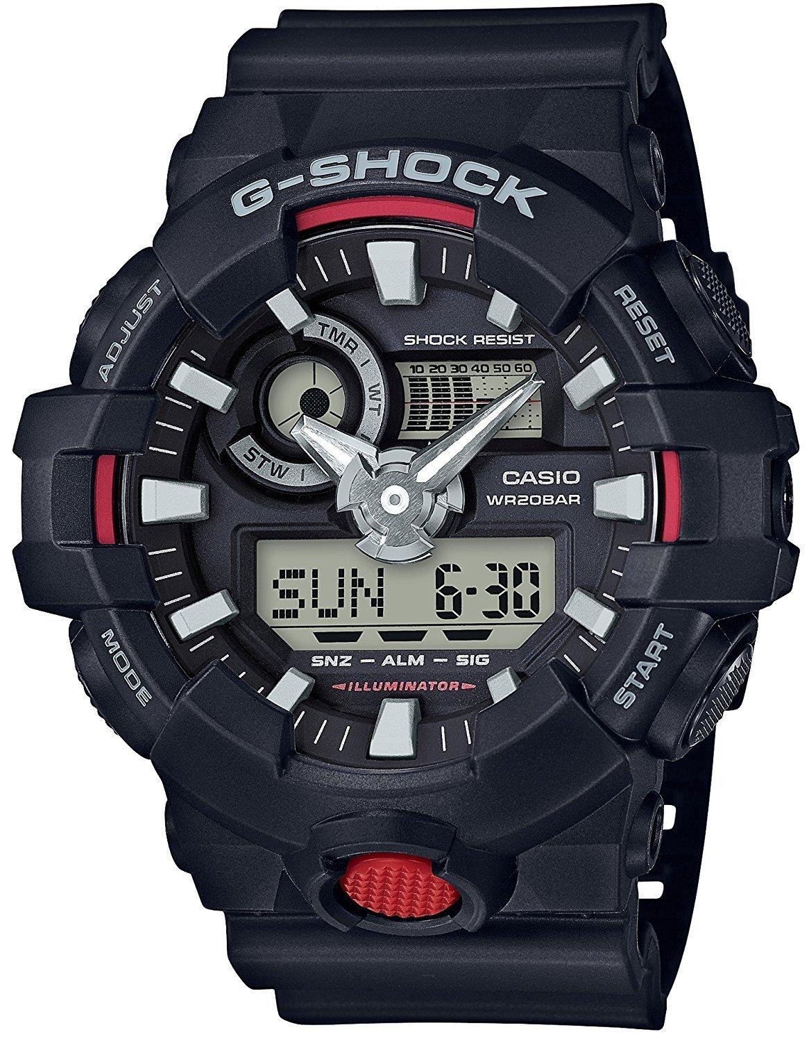 Casio Черные часы G-SHOCK GA-700-1AJF
Casio Черные часы G-SHOCK GA-700-1AJF