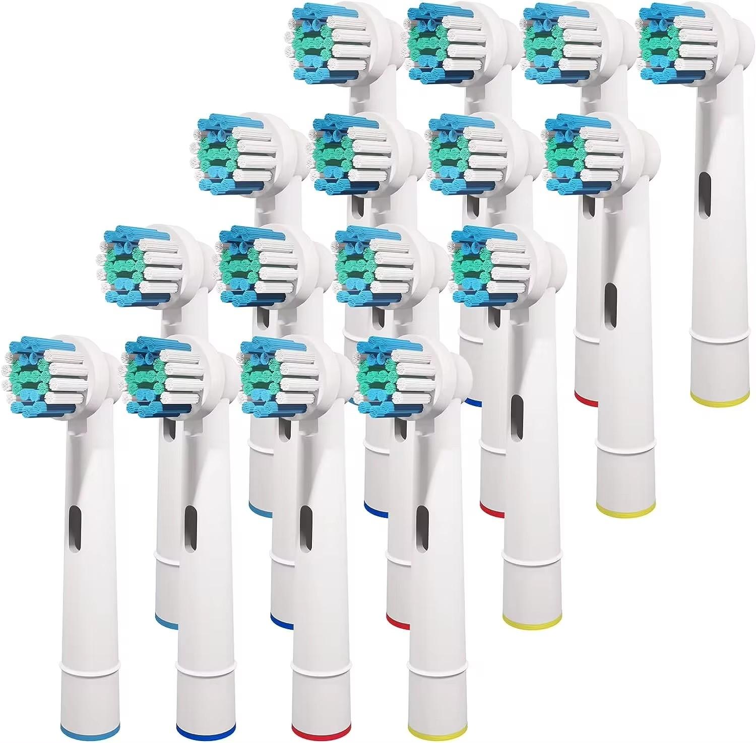 16pcs Electric Toothbrush Heads For SB17A(SB-17A)Oral-B Triumph,Professional Care,Vitality,Advance Power,Plak Control,Pro Health
16pcs Electric Toothbrush Heads For SB17A(SB-17A)Oral-B Triumph,Professional Care,Vitality,Advance Power,Plak Control,Pro Health