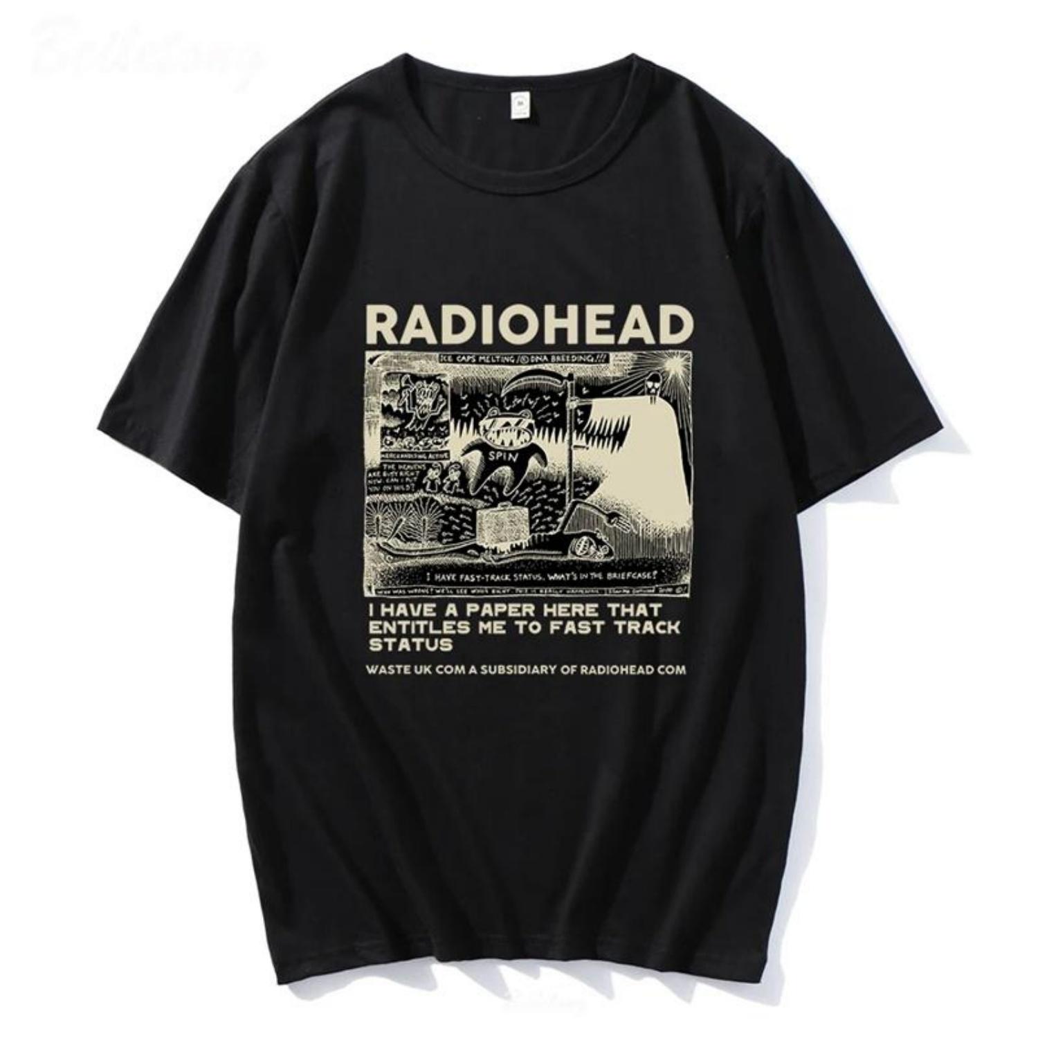 Футболка Radiohead Мужская винтажная классическая футболка North America Tour Rock Boy Женская футболка Camisetas Hombre Hip Hop Street Casual Top S чёрный
Футболка Radiohead Мужская винтажная классическая футболка North America Tour Rock Boy Женская футболка Camisetas Hombre Hip Hop Street Casual Top S чёрный