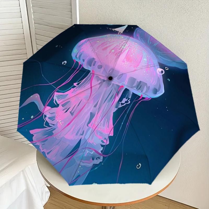 1pc Jellyfish Fantasy Glow Umbrella with Plastic Handle,Suitable for All Seasons Home Travel Outdoor UmbrellaDD552
1pc Jellyfish Fantasy Glow Umbrella with Plastic Handle,Suitable for All Seasons Home Travel Outdoor UmbrellaDD552