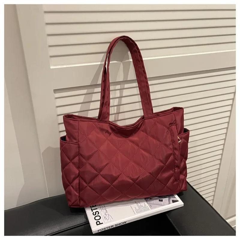 Women Versatile Shoulder Bags Large Capacity Tote Bag Lightweight Casual Fashi Quilted Crossbody Storage Bag New Autumn Winter червоний
Women Versatile Shoulder Bags Large Capacity Tote Bag Lightweight Casual Fashi Quilted Crossbody Storage Bag New Autumn Winter червоний