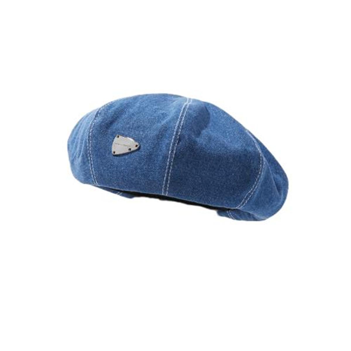 Denim Beret Hats For Women Lightweight Breathable Casual Solid Color Aesthetic Adjustable Beret Hats Trendy Accessories medium blue One size fits all (adjustable)#1
Denim Beret Hats For Women Lightweight Breathable Casual Solid Color Aesthetic Adjustable Beret Hats Trendy Accessories medium blue One size fits all (adjustable)#1