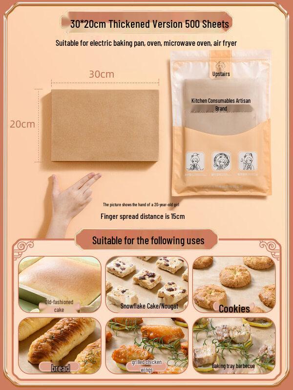 Silicone Baking Parchment Paper
Silicone Baking Parchment Paper