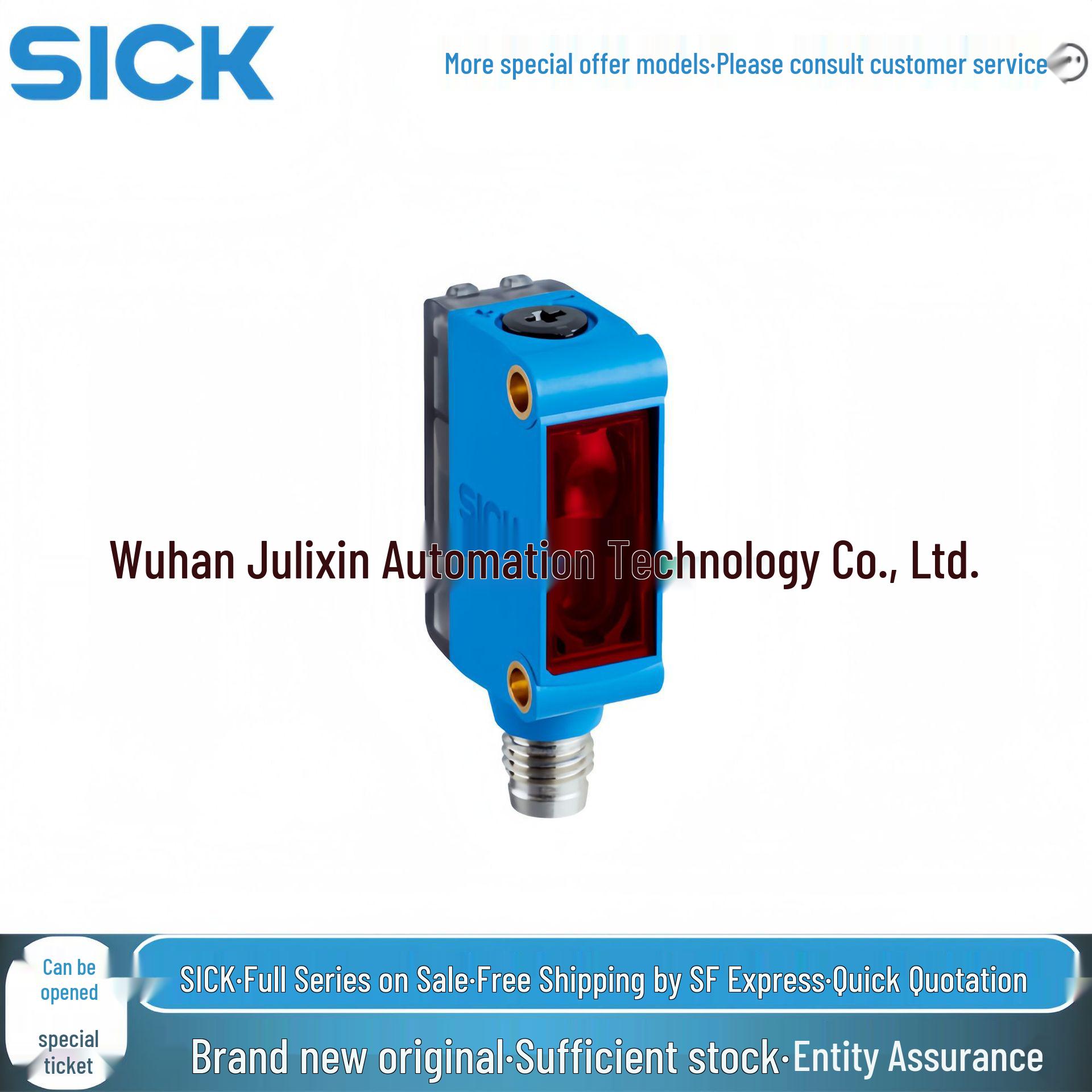 GTB6-P3211 SICK Photoelectric Sensor/Switch, Model 1084646, Brand New Original
GTB6-P3211 SICK Photoelectric Sensor/Switch, Model 1084646, Brand New Original