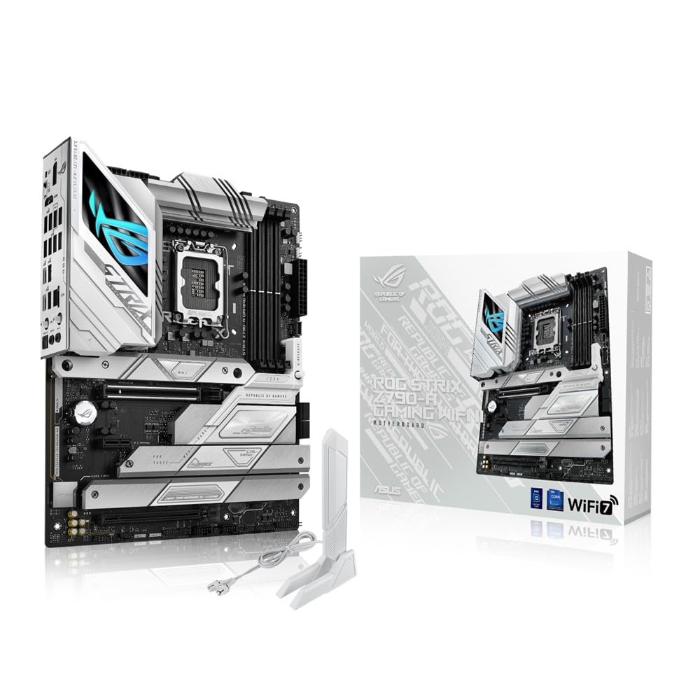 ASUS ROG STRIX GAMING WIFI II Intel generation CPU compatible LGA1700 Z790 DDR5 ATX authorized distributor product Z790-A 14th/13th/12th
ASUS ROG STRIX GAMING WIFI II Intel generation CPU compatible LGA1700 Z790 DDR5 ATX authorized distributor product Z790-A 14th/13th/12th