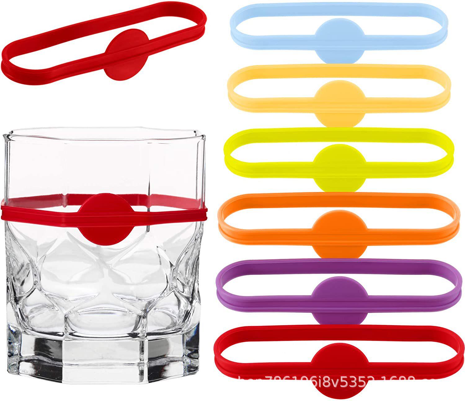 Silicone Drink Markers for Wine, Water, or Party Cups
Silicone Drink Markers for Wine, Water, or Party Cups