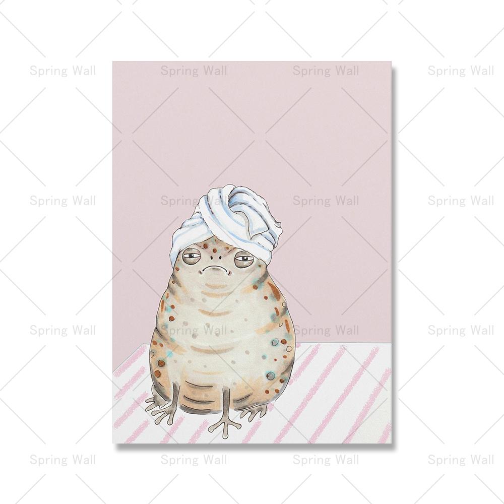 Картины на холсте, современное животное, сварливая лягушка, настроение, рисунок, настенный художественный постер и принты, полотенце, жаба, картина для туалета, декора для ванной комнаты 60x90cm No Framed
Картины на холсте, современное животное, сварливая лягушка, настроение, рисунок, настенный художественный постер и принты, полотенце, жаба, картина для туалета, декора для ванной комнаты 60x90cm No Framed