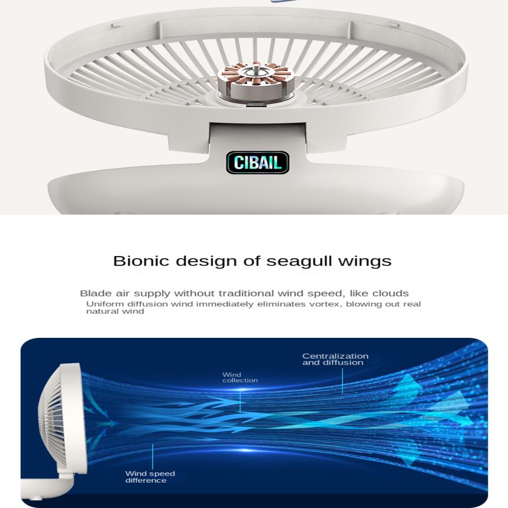 Portable Foldable USB Desk Fan with Silent 3-Speed Settings, Wall Mount or Desktop Cooling Fan with Traceless Hook for Home, Off білий
Portable Foldable USB Desk Fan with Silent 3-Speed Settings, Wall Mount or Desktop Cooling Fan with Traceless Hook for Home, Off білий