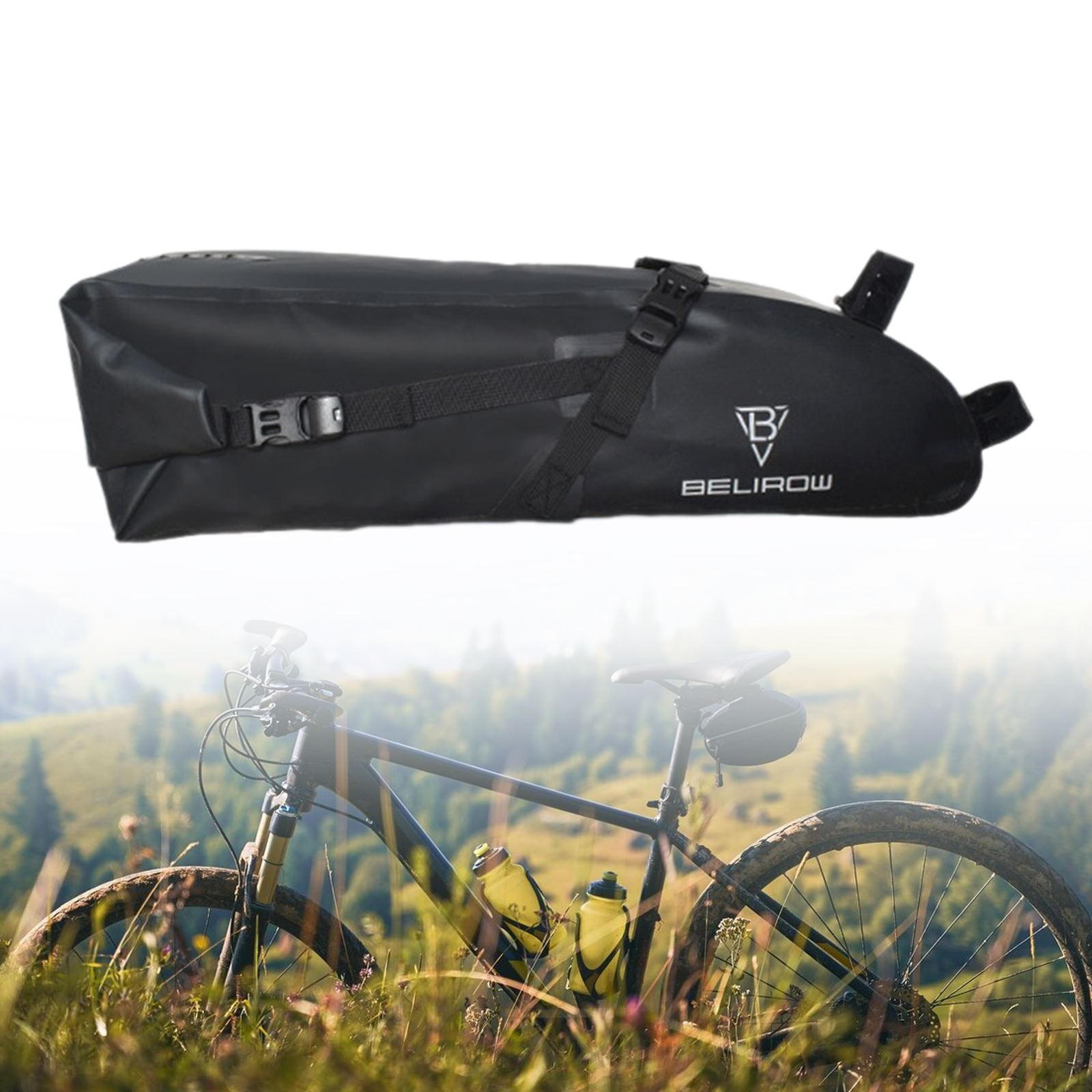 Сумка-седло для велосипеда, светоотражающая черная сумка для инструментов, заднее сиденье 12L
Сумка-седло для велосипеда, светоотражающая черная сумка для инструментов, заднее сиденье 12L