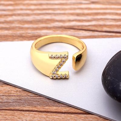 Fashion Chunky Wide Hollow A-Z Letter Gold Color Adjustable Opening Ring Initials Name Alphabet Female Party Wedding Jewelry
Fashion Chunky Wide Hollow A-Z Letter Gold Color Adjustable Opening Ring Initials Name Alphabet Female Party Wedding Jewelry