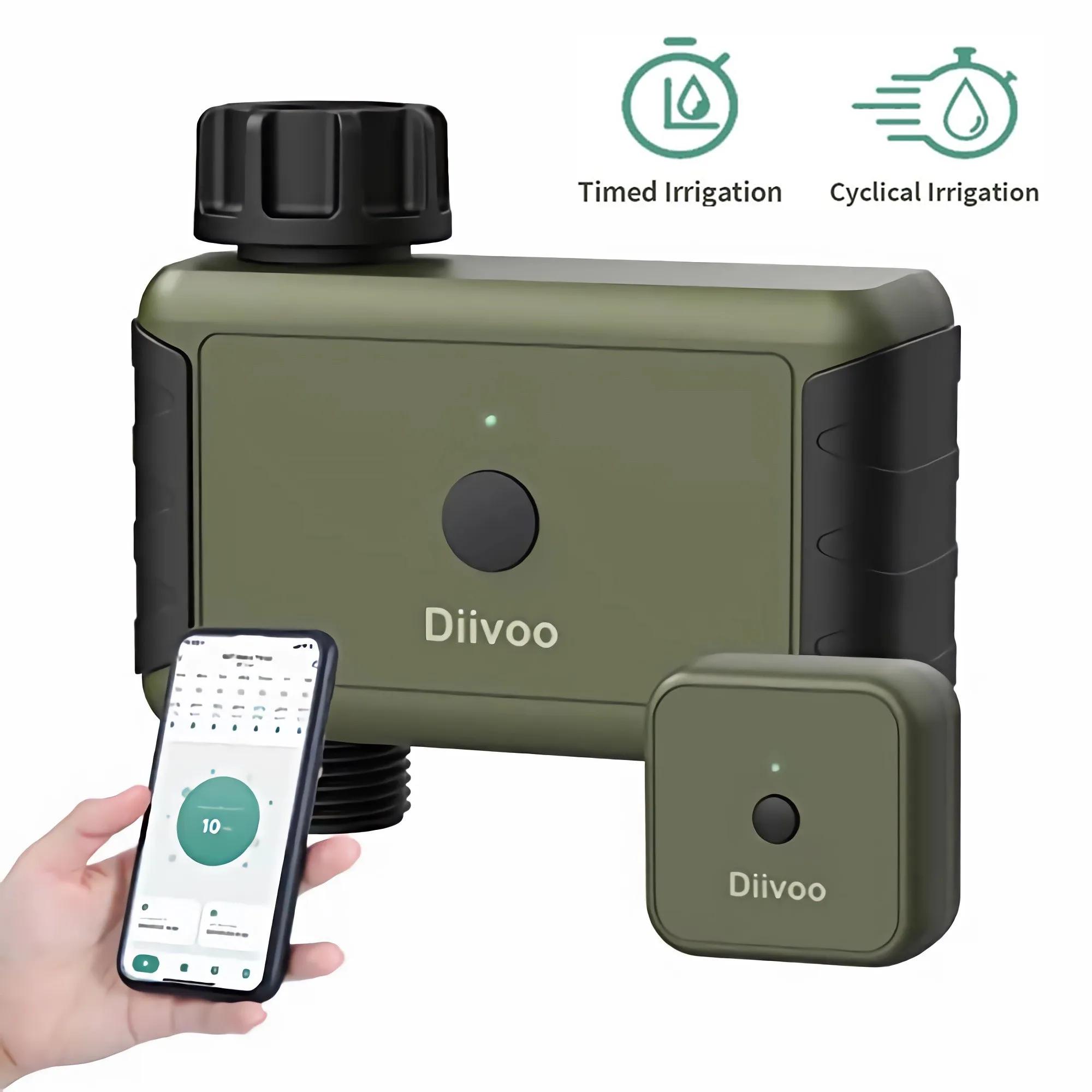 Diivoo Wi-Fi умный таймер для орошения сада, автоматический программатор для орошения, автоматическая система полива для сада
Diivoo Wi-Fi умный таймер для орошения сада, автоматический программатор для орошения, автоматическая система полива для сада