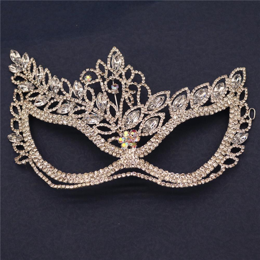 New Halloween Dance Half-Face Mask, Performance Blindfold, Party Party Mask, Rhinestone Alloy Leaf-Shaped Crown
New Halloween Dance Half-Face Mask, Performance Blindfold, Party Party Mask, Rhinestone Alloy Leaf-Shaped Crown