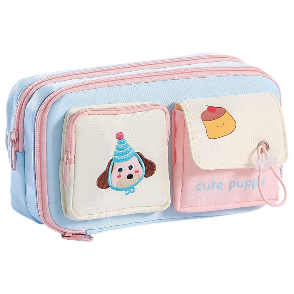 Cosmetics Card Storage Cartoon Pen Pencil Case Cartoon Embroidery Stationery Storage Bag Student StyleB
Cosmetics Card Storage Cartoon Pen Pencil Case Cartoon Embroidery Stationery Storage Bag Student StyleB