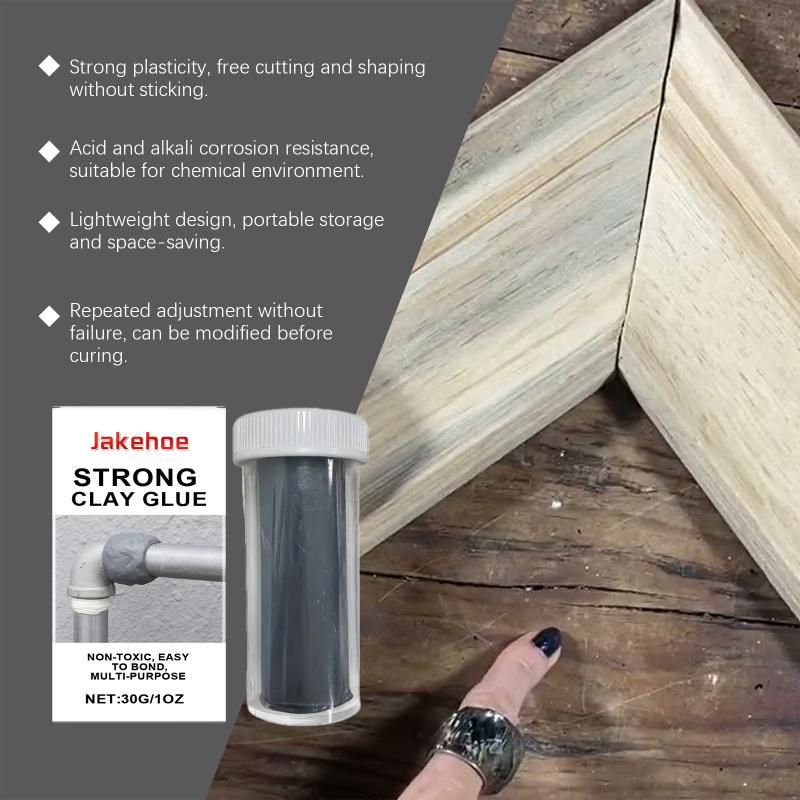 Household Repair Clay Adhesive Suitable For Filling Gaps In Wood Metal Ceramic Plastic And Pipes Waterproof Sealant 1pcs
Household Repair Clay Adhesive Suitable For Filling Gaps In Wood Metal Ceramic Plastic And Pipes Waterproof Sealant 1pcs