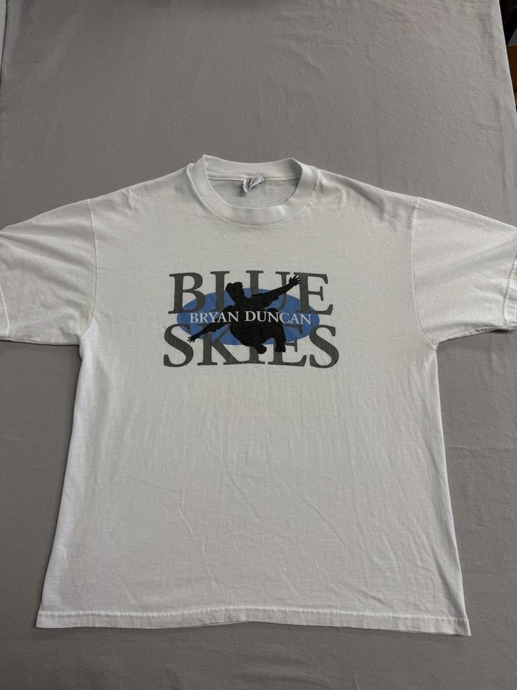 Vintage Bryan Duncan T-shirt Blue Skies Album Tee - L Unisex T-Shirt M
Vintage Bryan Duncan T-shirt Blue Skies Album Tee - L Unisex T-Shirt M