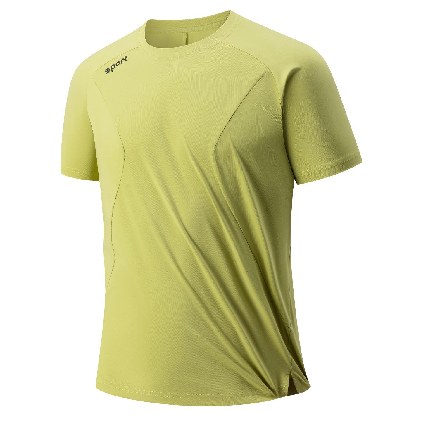 Ice Silk Quick-Dry T-Shirt For Men, Plus-Size, Breathable, Stretchy, Short-Sleeve Sports Top For Running, Fitness, And Outdoor Activities XL жовтий
Ice Silk Quick-Dry T-Shirt For Men, Plus-Size, Breathable, Stretchy, Short-Sleeve Sports Top For Running, Fitness, And Outdoor Activities XL жовтий