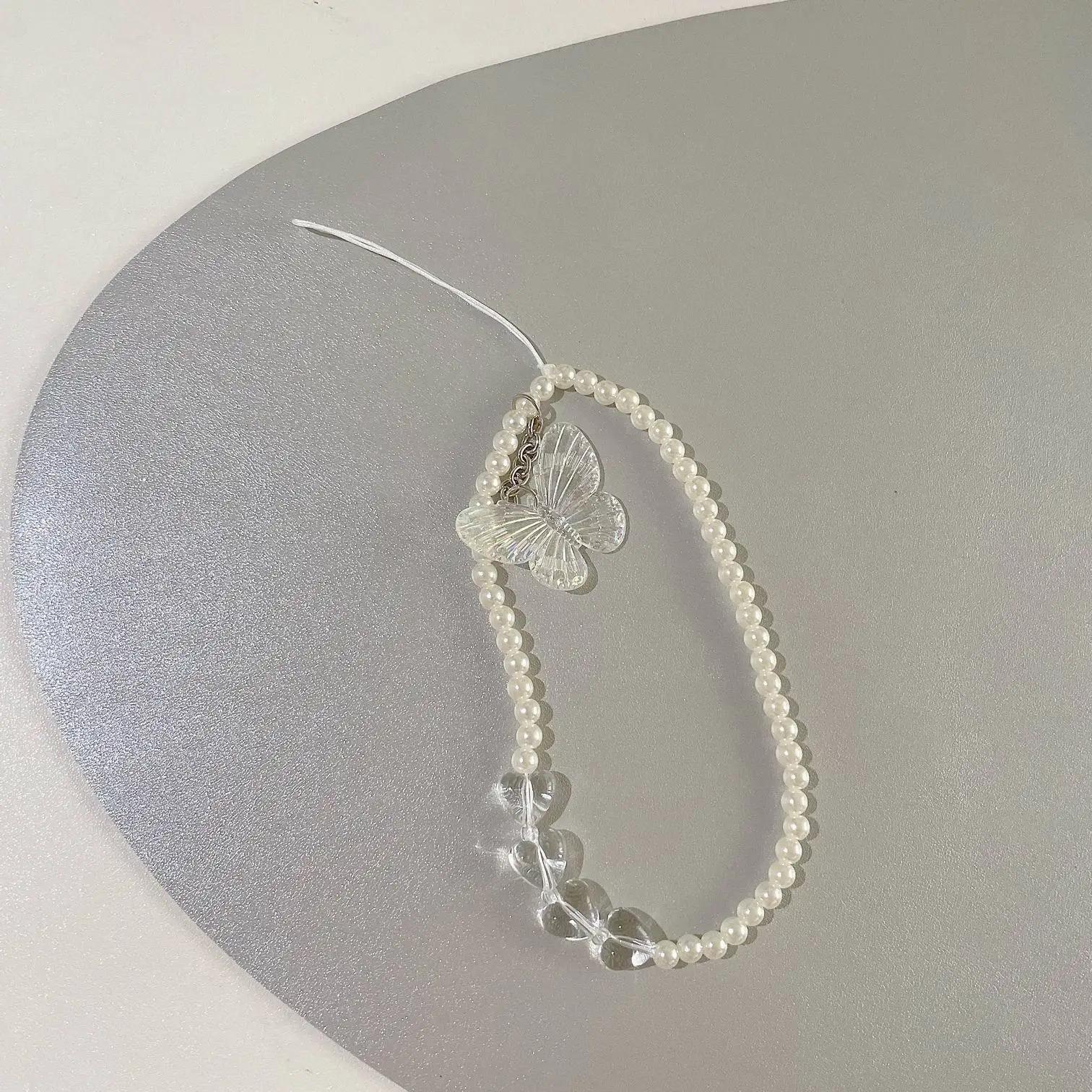 1pc Acrylic Mobile Phone Chain DIY Handmade Pearl Heart Bowknot Bear Beads for Women Girls Charm Telephone Lanyard Hanging Rope
1pc Acrylic Mobile Phone Chain DIY Handmade Pearl Heart Bowknot Bear Beads for Women Girls Charm Telephone Lanyard Hanging Rope