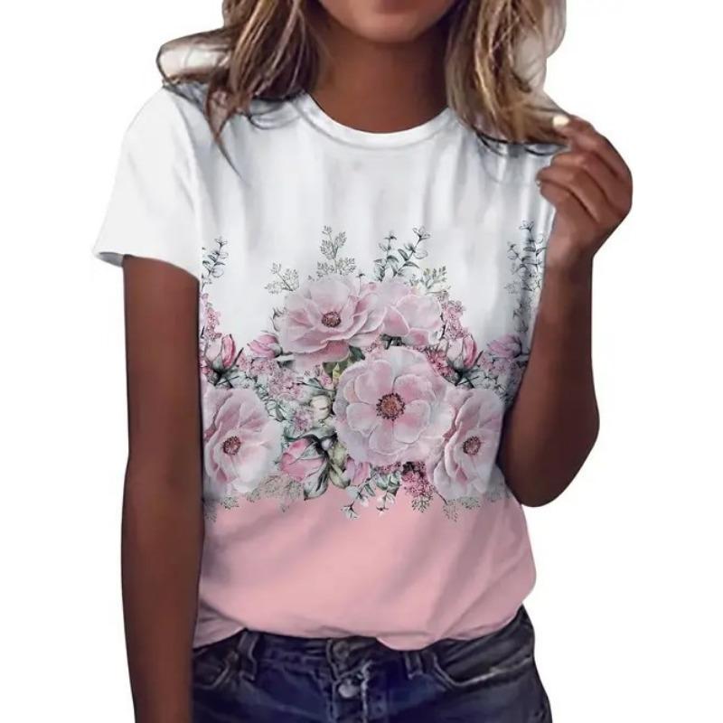 Повседневный Универсальный Модный Элегантный Цветочный Цифровой Принт Женская Футболка с Коротким Рукавом 6xl
Повседневный Универсальный Модный Элегантный Цветочный Цифровой Принт Женская Футболка с Коротким Рукавом 6xl