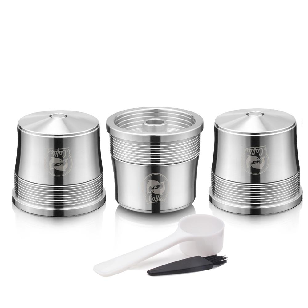 ICafilas Багаторазова Капсула для Кави для Машини illy X7.1 illy Y5 Фільтр для Багаторазової Кавоварки з Нержавіючої Сталі
ICafilas Багаторазова Капсула для Кави для Машини illy X7.1 illy Y5 Фільтр для Багаторазової Кавоварки з Нержавіючої Сталі