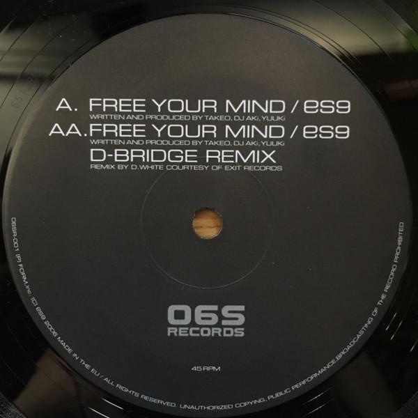 12inch Record ES9 - Free Your Mind 06SR001 06s Records 2006 Japan Dance & Electronica Used
12inch Record ES9 - Free Your Mind 06SR001 06s Records 2006 Japan Dance & Electronica Used