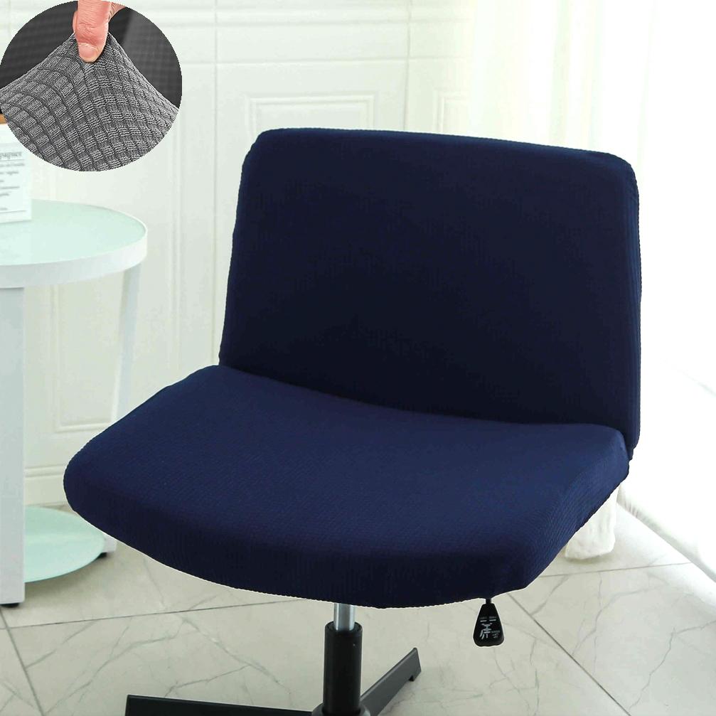 Wide Back Chair Cover Armless Office Desk Swivel Chair Slipcovers Stretch Spandex Computer Seat Covers Solid Color Home Study
Wide Back Chair Cover Armless Office Desk Swivel Chair Slipcovers Stretch Spandex Computer Seat Covers Solid Color Home Study