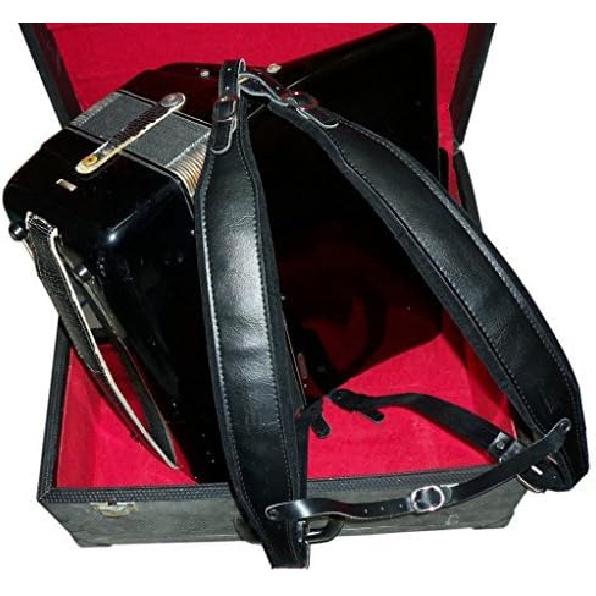 MUSIC FIRST Black Genuine Leather Super Wide Thick Comfortable 96 120 BASS Accordion Shoulder Strap Set Accordion Belt With FAST-ON BACK STRAP WITH CLASSICAL BACK STRAP
MUSIC FIRST Black Genuine Leather Super Wide Thick Comfortable 96 120 BASS Accordion Shoulder Strap Set Accordion Belt With FAST-ON BACK STRAP WITH CLASSICAL BACK STRAP