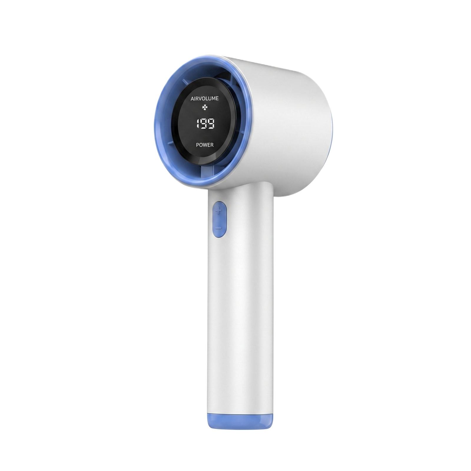 High Speed Portable Fan with Digital Display Handheld Air Volume Control Rechargeable Battery Powered Compact Design for Indoor Outdoor Use ONE SIZE білий
High Speed Portable Fan with Digital Display Handheld Air Volume Control Rechargeable Battery Powered Compact Design for Indoor Outdoor Use ONE SIZE білий