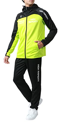 Мужской спортивный костюм Soleildor, комплект из 2 предметов: куртка с капюшоном на молнии и штаны для бега (большой(L), Лаймово-зеленый/черный)
Мужской спортивный костюм Soleildor, комплект из 2 предметов: куртка с капюшоном на молнии и штаны для бега (большой(L), Лаймово-зеленый/черный)