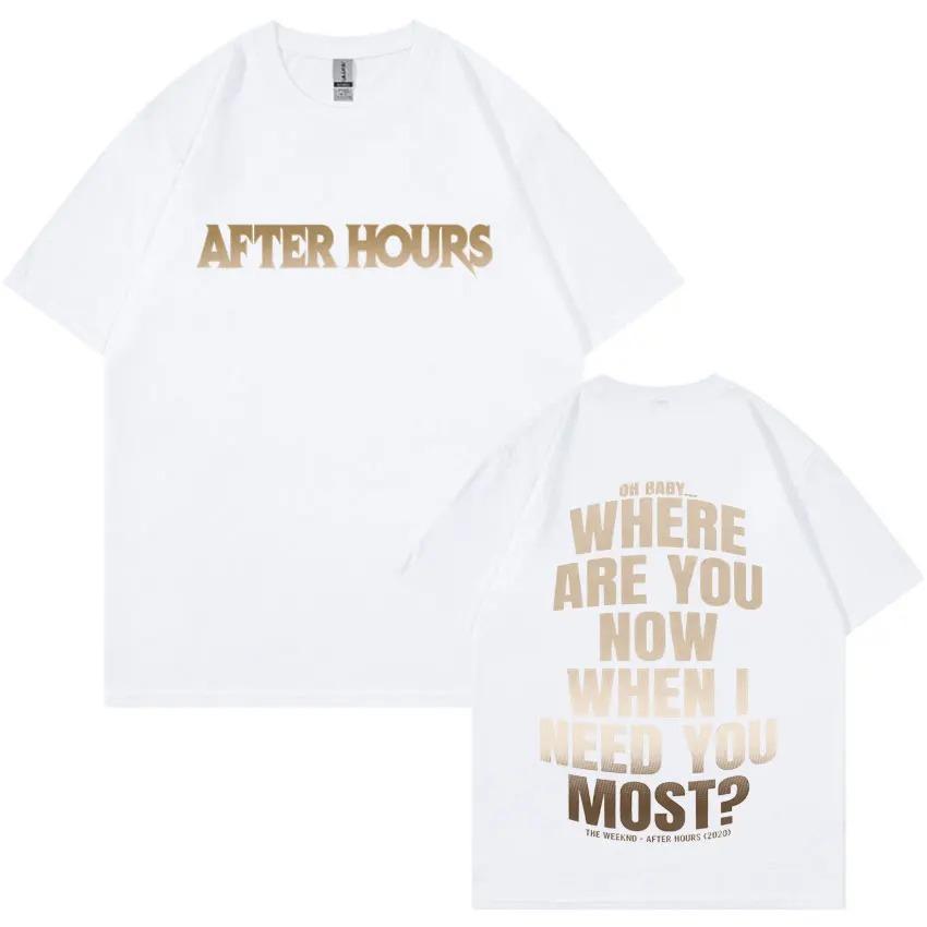 Oversized Black The Weeknd After Hours Lyric T-Shirt Women And Men T-shirts 4XL
Oversized Black The Weeknd After Hours Lyric T-Shirt Women And Men T-shirts 4XL