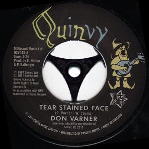 7inch Record DON VARNER - Tear Stained Face / Mojo Mama OSV043 Outta Sight 2011 UK Soul/Funk Used
7inch Record DON VARNER - Tear Stained Face / Mojo Mama OSV043 Outta Sight 2011 UK Soul/Funk Used