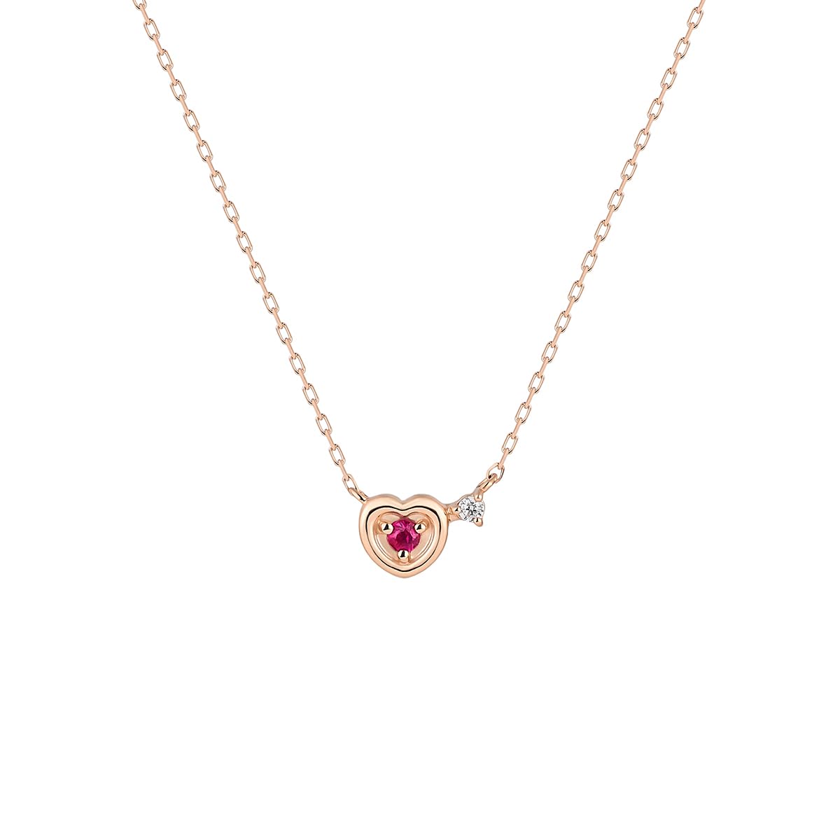 Canal 4C July Birthstone K10 Pink Gold Necklace with Ruby Perfect as a Birthday Gift for Women Includes Jewelry Case (152526623102) - -
Canal 4C July Birthstone K10 Pink Gold Necklace with Ruby Perfect as a Birthday Gift for Women Includes Jewelry Case (152526623102) - -