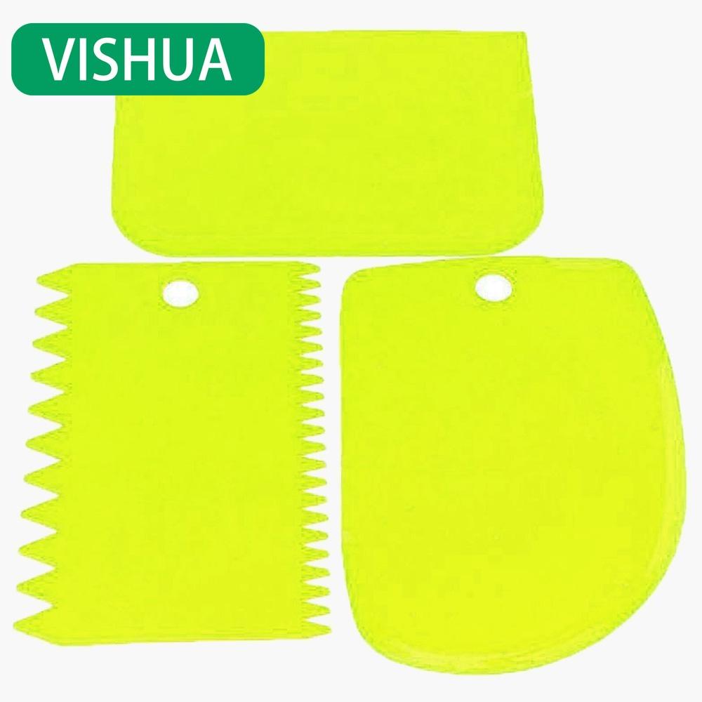 Силиконовый скребок для кухонного ножа для теста и выпечки 3 шт. в ассортименте зелёный
Силиконовый скребок для кухонного ножа для теста и выпечки 3 шт. в ассортименте зелёный