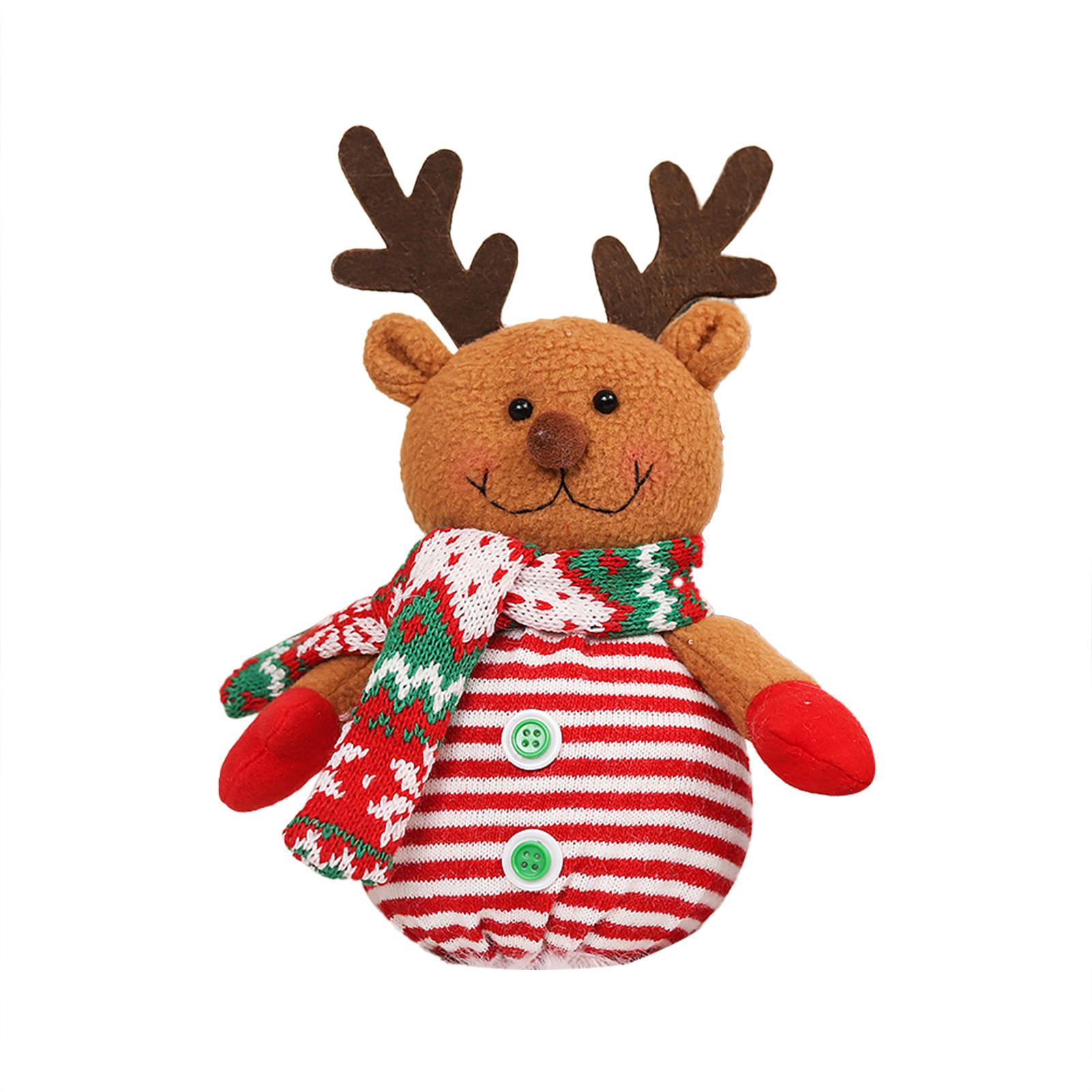 Christmas Santa Snowman Elk Plush Pendant Creative Xmas Tree Hanging Decorations for Kids Familes Christmas Gifts
Christmas Santa Snowman Elk Plush Pendant Creative Xmas Tree Hanging Decorations for Kids Familes Christmas Gifts