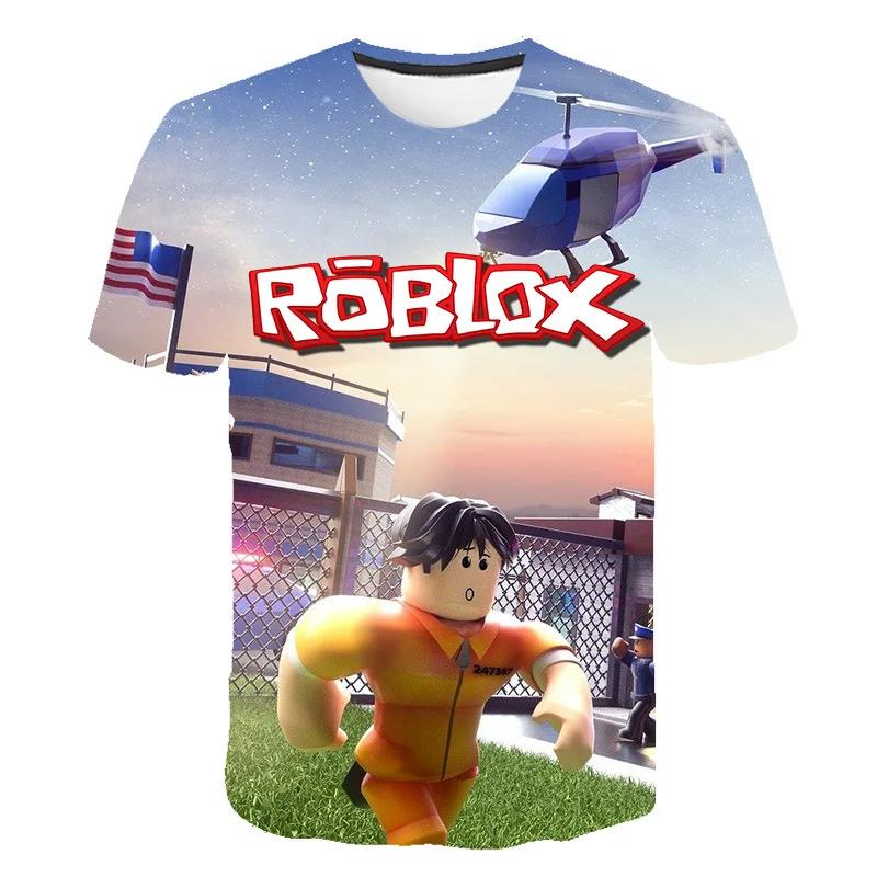 2025 Roblox Дитяча футболка для хлопчиків Ігрова Спортивна футболка Дитячий Мультяшний Топ з коротким рукавом 3D-принт Повсякденний Вуличний Одяг Хараджуку 160
2025 Roblox Дитяча футболка для хлопчиків Ігрова Спортивна футболка Дитячий Мультяшний Топ з коротким рукавом 3D-принт Повсякденний Вуличний Одяг Хараджуку 160