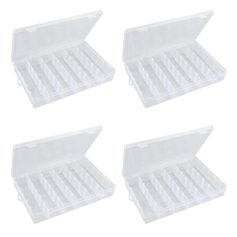 A96I-Tackle Box Organizer 18 Grids Plastic Craft Box Organizer Bead Organizer Clear Fishing Box With Dividers, 4 Pack
A96I-Tackle Box Organizer 18 Grids Plastic Craft Box Organizer Bead Organizer Clear Fishing Box With Dividers, 4 Pack