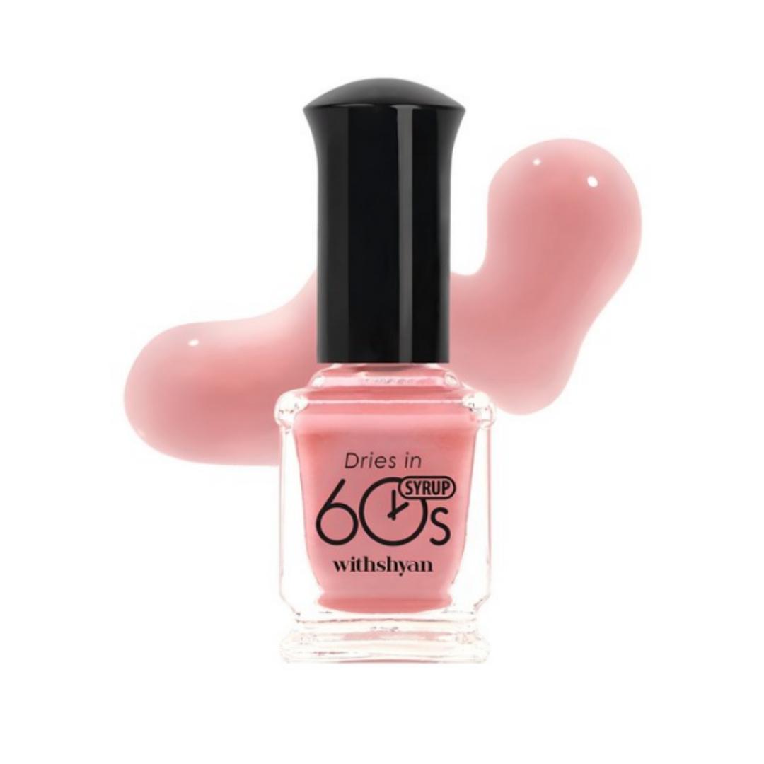 WithShyan Syrup Type Полупрозрачный 60-секундный лак для ногтей 
WithShyan Syrup Type Полупрозрачный 60-секундный лак для ногтей
