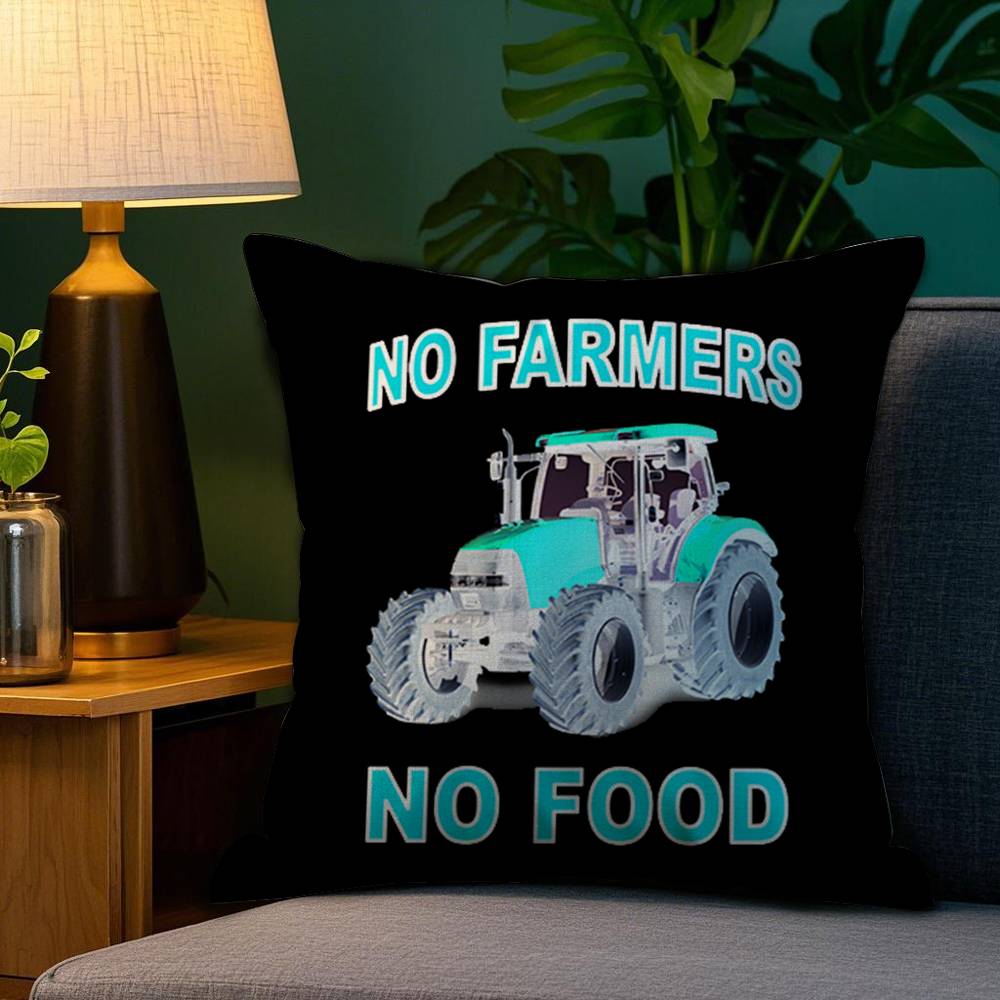 No Farmers No Food Pillow Case Plush Fabric Soft Double Sided Print Home Sofa High Quality Cushion Cover Throw 12x12Inch
No Farmers No Food Pillow Case Plush Fabric Soft Double Sided Print Home Sofa High Quality Cushion Cover Throw 12x12Inch