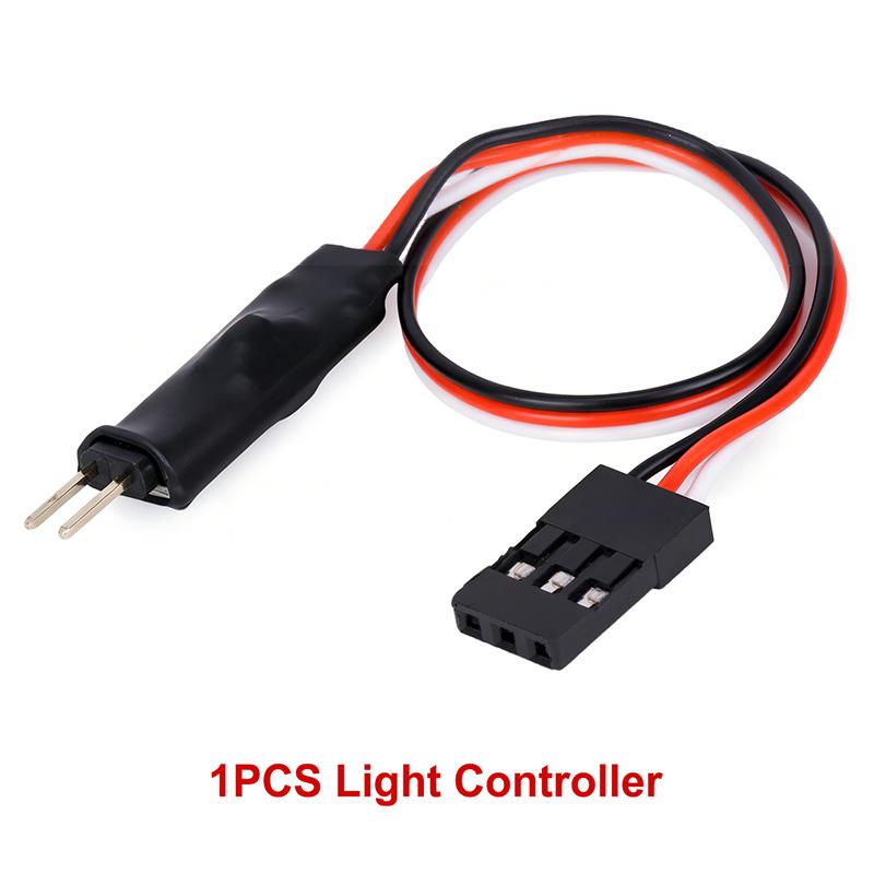 1Pcs 1/24-1/10 Scale Universal Rc Led Light Controller Switch With 175Mm Wire For Scx24 Trx4M Trx4 Scx10 Capra Utb18 Crawler 1pcs
1Pcs 1/24-1/10 Scale Universal Rc Led Light Controller Switch With 175Mm Wire For Scx24 Trx4M Trx4 Scx10 Capra Utb18 Crawler 1pcs