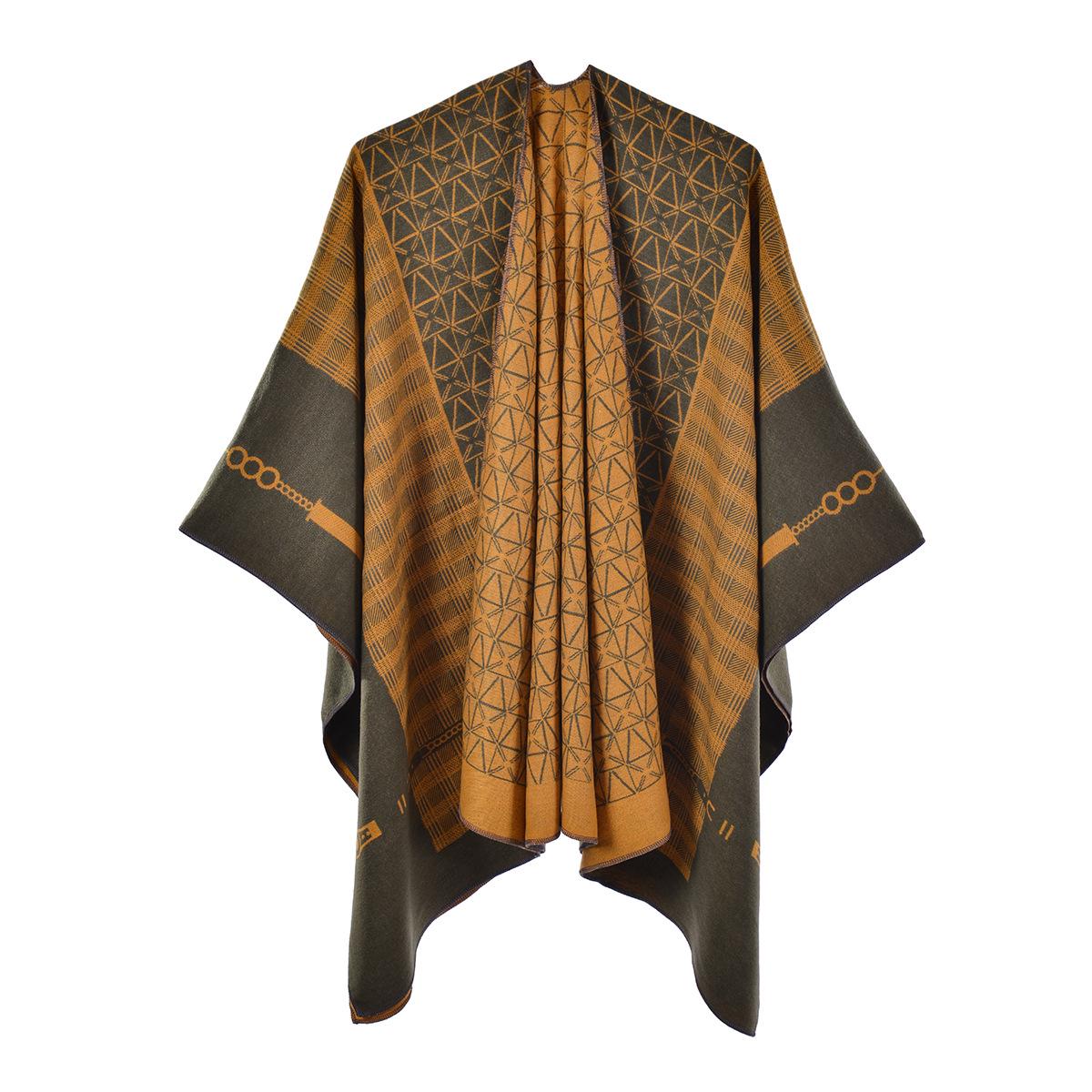 Women s Retro Plaid Imitation Cashmere Shawl Cloak - Stylish & Warm Outerwear 135-175 CM
Women s Retro Plaid Imitation Cashmere Shawl Cloak - Stylish & Warm Outerwear 135-175 CM