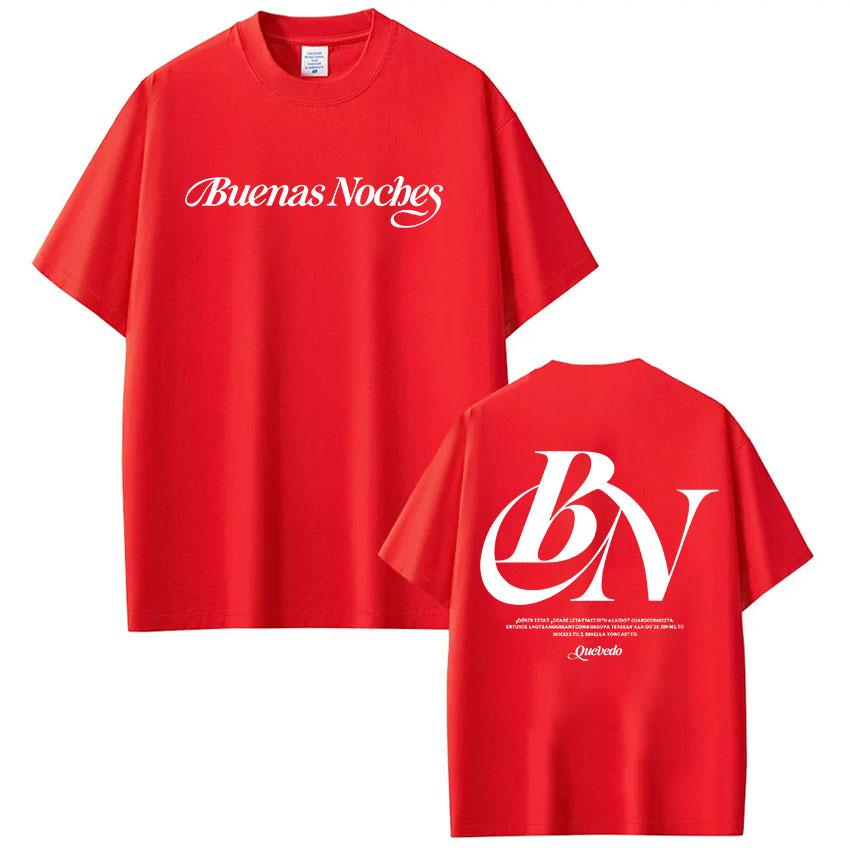 Quevedo Buenas Noches 2026 Logo Merch T Shirt Men Women Summer High Quality Vintage T-shirts Tops 100_Cotton Oversized T-shirt M
Quevedo Buenas Noches 2026 Logo Merch T Shirt Men Women Summer High Quality Vintage T-shirts Tops 100_Cotton Oversized T-shirt M