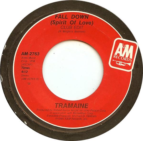 7inch Record TRAMAINE - Fall Down (Spirit Of Love) AM2763 A&M Records 1985 US Soul/Funk Used
7inch Record TRAMAINE - Fall Down (Spirit Of Love) AM2763 A&M Records 1985 US Soul/Funk Used
