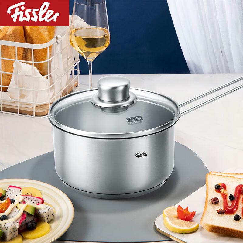 Fissler Joey 16CM Stainless Steel Saucepan with Glass Lid
Fissler Joey 16CM Stainless Steel Saucepan with Glass Lid
