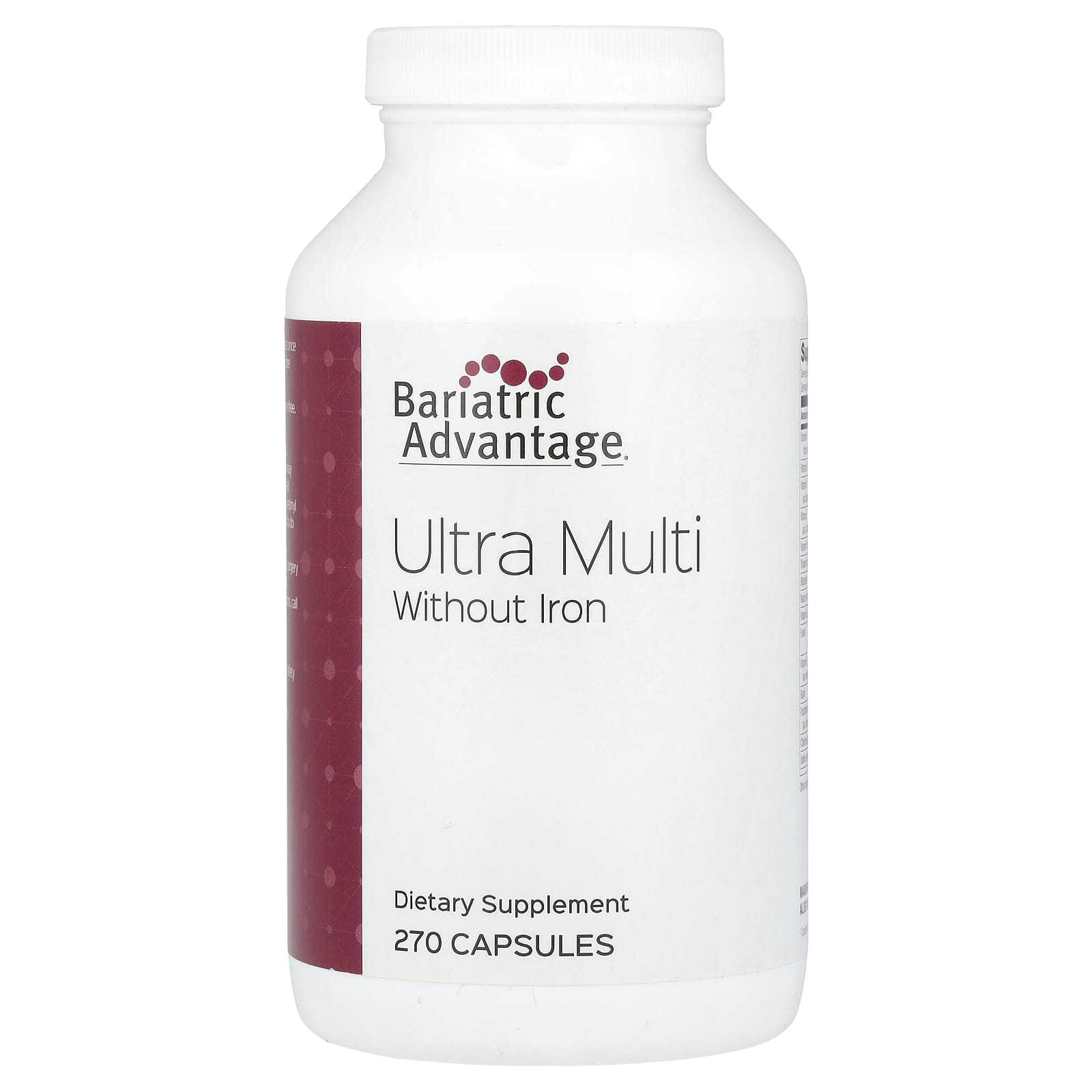 Ultra Multi, Iron Free, 270 Capsules 
Ultra Multi, Iron Free, 270 Capsules