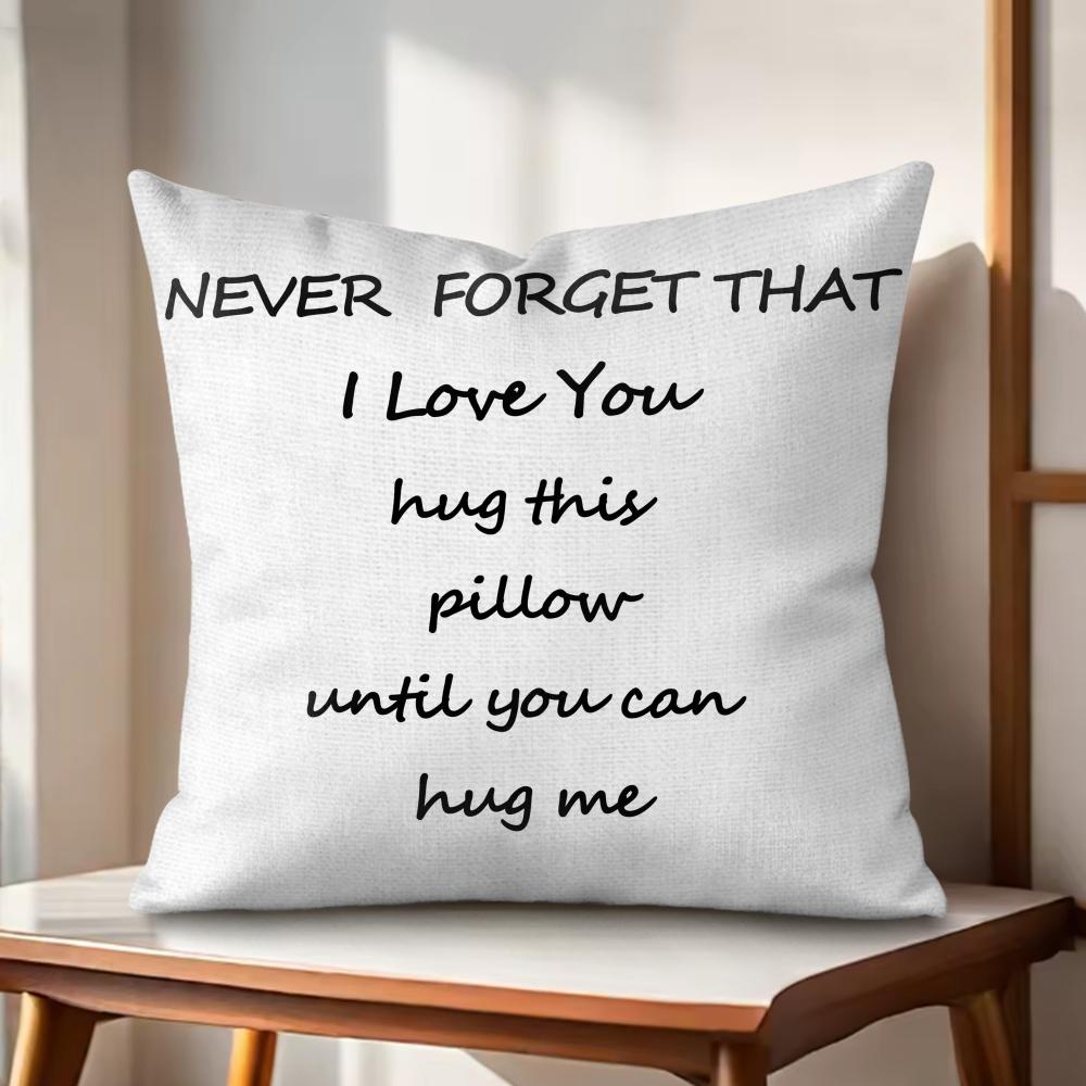 Funny Hug me Cushion Cover Natural Linen Organic Fabric DoubleSided Printing Couch Pillow Covers Home Decor 30x30cm
Funny Hug me Cushion Cover Natural Linen Organic Fabric DoubleSided Printing Couch Pillow Covers Home Decor 30x30cm
