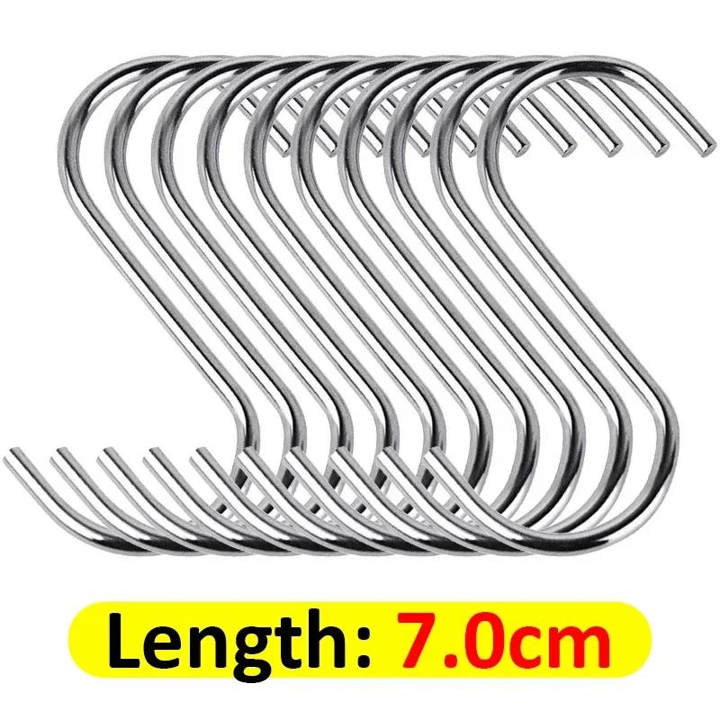 10-50PCS S-shaped Hooks Stainless Steel Multi-function Hanging Hooks Household Kitchen Bathroom Clothing Hanger Organizer Tools 50PCS
10-50PCS S-shaped Hooks Stainless Steel Multi-function Hanging Hooks Household Kitchen Bathroom Clothing Hanger Organizer Tools 50PCS