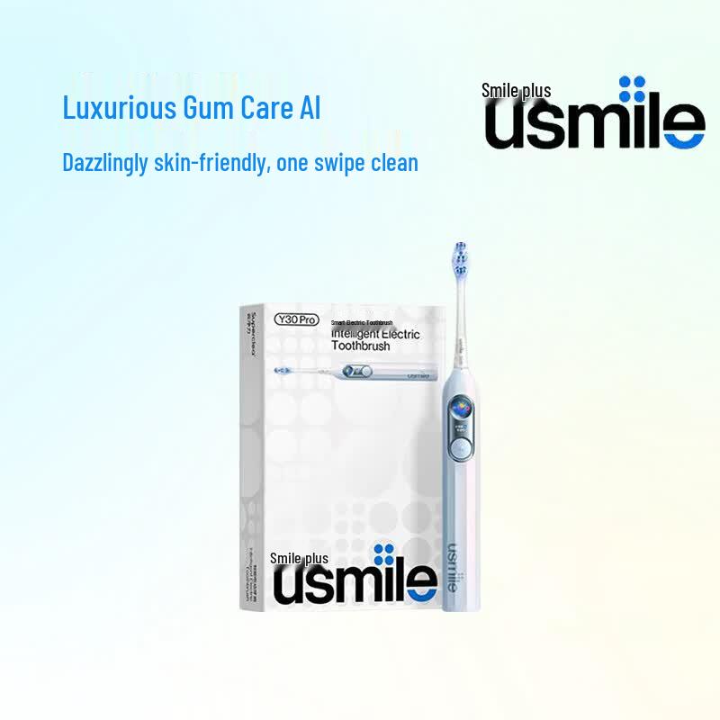 usmile Y30PRO Electric Toothbrush CN plug (adapter included)
usmile Y30PRO Electric Toothbrush CN plug (adapter included)